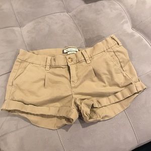 Tan, Abercrombie Fitch Shorts